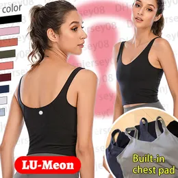 LU sports bra women's yoga sports bra running vest Lu Vestido de Mujer Sports fashion underwear