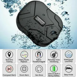 تعقب مع مربع TK905 سيارة GPS GSM MAGNET HIDDEN SPY Tracker مقاومة للماء الجهاز الحقيقي 100G2280