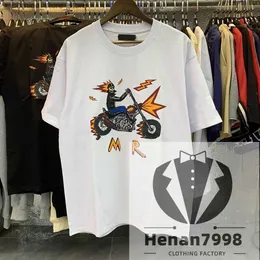 Męskie koszulki koszulki koszulki koszulki koszulki Polo Designer T Shirt Luksusowa marka Brangdy Najlepsza wersja 220G Waga Pure Bawełna Materiał US Hurtowa cena Q240424