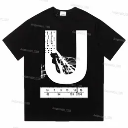 Męskie projektanty tshirts Undercover 06SS Archiwum Vintage Postacie Druku