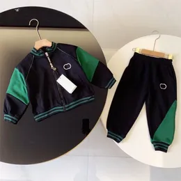 Set di abbigliamento di lusso per bambini Culla a maniche lunghe per bambini abiti per la felpa casual all'autunno