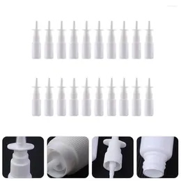 Bottiglie di stoccaggio 20pc Contenitori a bottiglia spray Nasal Traveling Liquid originale Profumi arabi per donne