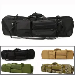 Bags 37'' Tactical Gun Bag Long Pistol Firearm Rifle Transportation Case with Strap for M249 M4A1 M16 AR15