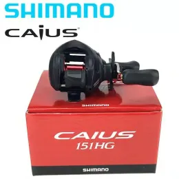 الملحقات الأصلية Shimano Caius Baitcasting بكرة صيد منخفضة 3+1BB 7.2: 1 جسم هاجان