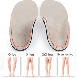 Heads Children Children Orthopendic Insoles Arch Support for Flat Feet Shoe Pads Insert O/X Type Leg Varus Orthotic Cushion Foot Corrector