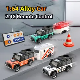 Auto RC auto 2.4G 5CH 1:64 Mini SUV Remoto Control Drifts Long Elecress Electric Offroad Vehicle Toys for Boys Children Regali