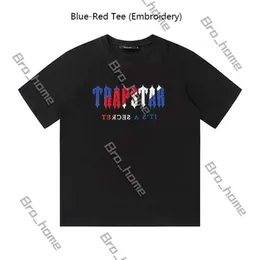 2024 Trapstar T Shirt Tshirt Tee 22 Stiller Trapstars Göğüs Nakışları Temel Erkekler Lüks T Shirt Marka Tasarımcısı Günlük Pamuk Gömlek AAA Kaliteli Gömlek Tee Eu S-XL 846