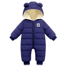 Pieces Lzh Baby Snowuit Snowsuit Infantil Roupa recém-nascida Crianças macacões de inverno para meninos Meninas Meninas para meninos Macicletes Crianças fantasia de Natal