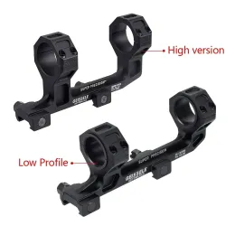 الملحقات التكتيكية GE Automatics 1.5 1.93 Mount Mount بصري Riflescope Cantilever 25.4mm 30mm AR15 Bracket for 20mm Picatinny Rail