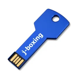 Drives Jboxing USB Flash Drive Metal Key Klucz 32 GB 64 GB Kciuk Pióro Dysk USB Pamięć Pamięć 8 GB 16 GB Pendrives Tablet komputerowy Kolorowy