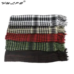 Scarves VULPO Military Keffiyeh Shemagh Tactical Multifunction Arabic Scarf Shawl Neck Cover Head Wrap