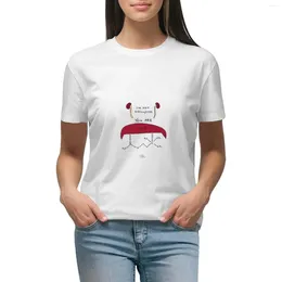 Polos femininos você é ás-punny incentivados camiseta coreana moda feminina camisetas femininas