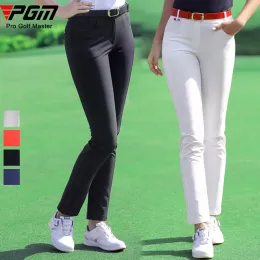 Pantolon pgm kadınlar bahar gündelik golf pantolonları ince fit golf pantolon bayanlar yüksek bel pantolon sonbahar hızlı kuru nefes alabilen spor pantolon xsxl