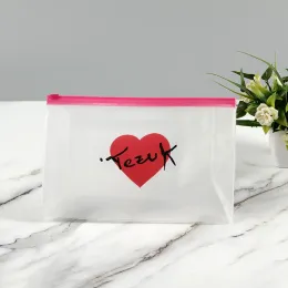 Bags Manufacturers Transparent Frosted PVC Stereo Bag Toiletries Packaging Bag Cosmetic PVC Packaging Bag