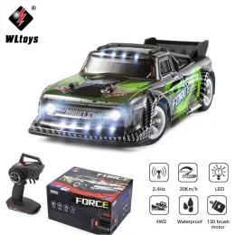 Cars Wltoys 1:28 284131 2.4G Racing Mini RC Carro 30km/H 4WD Electric de alta velocidade de controle remoto Drift Toys for Boys Children Gifts