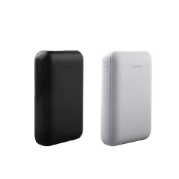 Bank 10000 mAh Portable Mini rozmiar Zewnętrzny bateria zasilania Bank Podwójna ładowarka telefoniczna USB 18650 BAZTANIE BAMATNIK