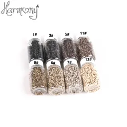 Tubes Easily Euro Locks 1000pcs 3629 x 4.5mm Micro copper Ring mini locks links 8 Color Options Straight Micro Beads for I TIP hair