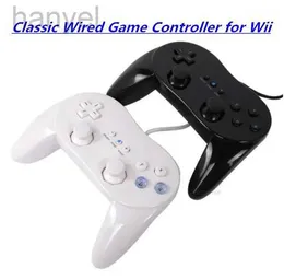 Kontrolery gier joysticks klasyczny przewodowy kontroler gier drugiej generacji do gry Wii Gamepad Joypad Joystick kompatybilny Wii/Wii U D240424