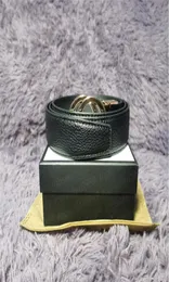 أحزمة الأعمال ذات الجودة الموضة للرجال الذكور CEINTURE CEINTURE LEATHINE LEATHINE WELEINT WELET WEVER WIDTH 34 سم مع Box3390553