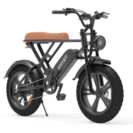 Bicycle Amyet G60 biciclette elettrica 20*4,0 pneumatico grasso 1000w Motore Offroad Offroad Electric Bike Velocità 30 mph 25ah Snow Ebike per adulto