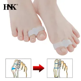 Tedavi 1PAIR Silikon Ayak Parçacağı Ayırıcı Bunion Hallux Valgus Düzeltici Yumuşak Jel Düzleştirici Sedye Ayakkarları Ayak parmakları Koruyucu