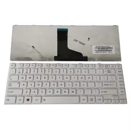 Laptop-tangentbord för Toshiba Satellite C40-A C40D-A C40T-A C45-A C45D-A C45T-A L40-A L40D-A L40DT-A English Us White New