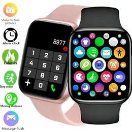 Smart Watch Svar Call Music Player Health Sport Armband Fitness Tracker Custom Dial Smartwatch Women Män gåva 2024 Ny klocka