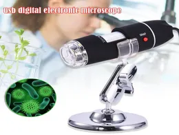 1600x 1000x 500x LED Digitales Mikroskop USB -Endoskopkamera Mikroskopio -Vergrößerung Elektronischer Stereo -Schreibtisch Loupe Mikroskope T200525346977