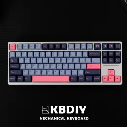 Combos kbdiy 176 chaves/conjunto perfil de cereja GMK 8008 keycap personalizado para teclado mecânico DIY PBT Keycaps para mx k500 gmk67 64/61/87/980