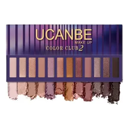 Shadow UCANBE 12 Color Eyeshadow Makeup Palette, Naked Nude Eye Shadow, Neutral Matte Shimmer Make Up Pallet 02