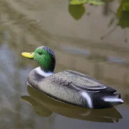 Deka 2/6st om jakt Lure Duck fyllda Decoy Ducks Floating Plastic Mallard Decoys Outdoor Lawn Garden Pool Ornaments