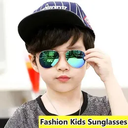 Okulary przeciwsłoneczne retro dla dzieci okulary przeciwsłoneczne Uv400 marka projektant dzieć