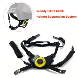 Tillbehör Bästsäljande Wendy Fast Mich Tactical Helm Suspension System Tactical Helm Accessories Suspension Lanyard Chin Rand