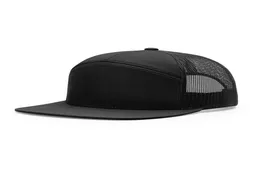 custom 3d embroidery nylon luxury snapback hat 7 panel waterproof hat camo richardson trucker cap mesh2725846