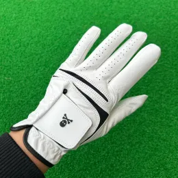 Gloves Golf Men's Full Sheepskin Gloves Are Suitable for People with Fat Hands Left hand