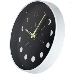 Orologi da parete Orologio luminoso per decorazioni per soggiorno Boho Shine Dining Wood Silent Hollewway Camera da letto Home