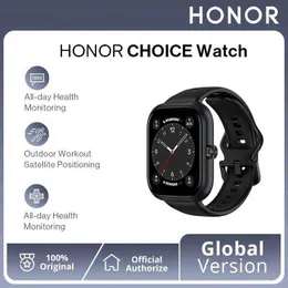 Wristwatches HONOR CHOICE Watch 1.95 AMOLED Display Bluetooth Calling 120 Workout Modes 5ATM Swim-Ready Upto 12 Days Battery Life | 240423