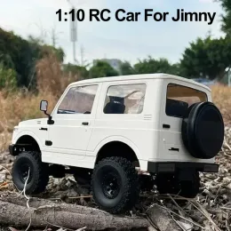 Bilar 1:10 RTR WPL C74 Bilmodell för Jimny Offroad Vehicle RC Electric Toys Full Proportion 4WD Climbing Car Kids Pojkar födelsedagspresent