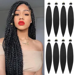 Braiding Hair Pre Stretched Synthetic Braid s Jumbo for Senegalese Passion Twist Box Bundles SOKU 240410