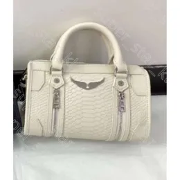 SAC ZADIG Voltaire Catene Half Moon Borse Designer ali cuscinetto ali in pelle abrasiva con camere a tracolla per rivestimento con borse per borsetta per borsetta per borsetta 785