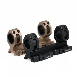 Acessórios Ppt Tactical Double Ring 30mm/25,4mm escopos de espingardas montar tecelão/mobres picatinny acessórios Acessórios cabos de 20 mm GZ240134