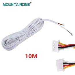 Doorbells 10M 15M 30M 50M 2.54*4P 4 Wire Cable for Video Intercom Color Video Door Phone Doorbell Wired Intercom Cable