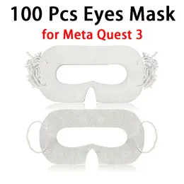 Occhiali per meta missioni 3 VR Eye Mask 100pcs Accessori per cuffie VR usa e getta universali Coperchio per occhio traspirante per Quest 2/3