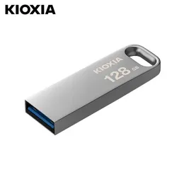 Приводы Kioxia USB -привод Metal Flash Drive Gen 1 U Disk 32 ГБ 64 ГБ 128 ГБ флэш -память приводит к рождественским дискам мини -USB USB Pendrive