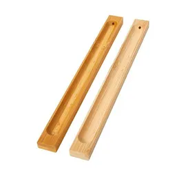 Lampade di fragranze Linea Bamboo Incenso Porta del bruciatore Stick Sandalo a bobina Base Decorazione per la casa Droping Delivery Delivery Decor Garden Fragrance Ot1EQ