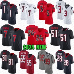 1 Stefon Diggs 7 CJ Stroud Football Jersey Will Anderson Jr Tank Dell Danielle Hunter Joe Mixon Dameon Pierce Jalen Pitre Laremy Tunsil Nico Collins Dalton