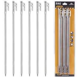 Barınaklar Kampı Ağır Dereceli Çadır Çadır Pegs Hook ve Delik Tasarım Dış Mekan Kamp Çadır Pegs Zemin Tırnak 6 PCS/8 PCS