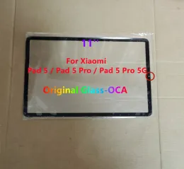 Panele Nowe szkło + OCA Oryginalne 11 '' dla Xiaomi Pad 5 / Pad 5 Pro / 5G Xiaomi Mi Pad 5 Touch Screen Okładka przednia LCD Panelu zewnętrzny