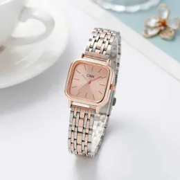 Wristwatches Watch Fashion Ladies Steel Chain Noble Quartz Watch Birthday Gift Business Wristwatch Watches for Women Relogio Feminino Relojes 240423