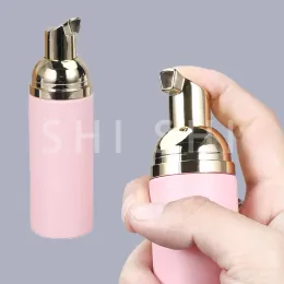 Butelki 30 szt. 50 ml plastikowy (bez BPA) Frosted Foam Pump Bottle Bottle do napełniania pustej kosmetycznej pojemnik na czyszczenie mydlane butelki pieniące się